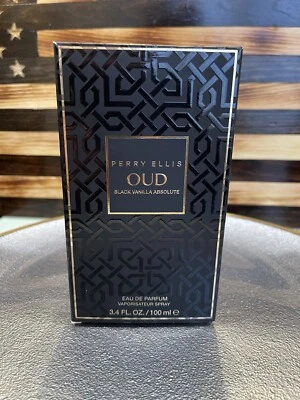 PERRY ELLIS OUD NEGRO VAINILLA ABSOLUTO Caja Abierta Completa Foto 1 de 4