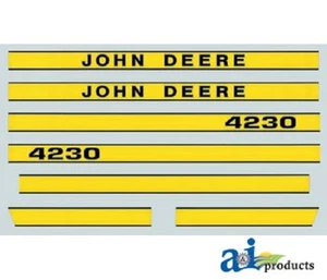 Juego de calcomanías de tractor John Deere 4230 para adaptarse - Imagen 1 de 1