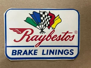 Raybestos Brake Linings Used Decal : See Description - Picture 1 of 3