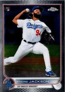 2024 TOPPS CHROME LA DODGERS #121 ANDRE JACKSON RC - Picture 1 of 2