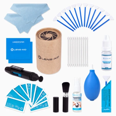 Kamera Sensor & Objektiv Reinigungsset mit Swabs und Flüssigreiniger - Bild 1 von 4