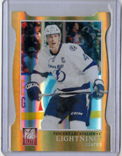 VINCENT LECAVALIER 11/12 Panini Donruss Elite Status Die-Cut #168 GOLD #'d 32/99