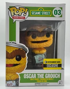 03 Funko Pop! Sesame Street - Oscar the Grouch Entertainment Earth Exclusive - Picture 1 of 9