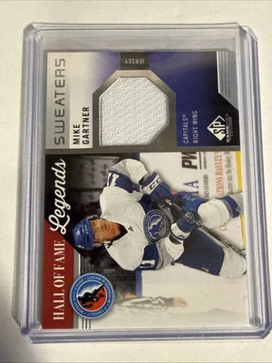 2021-22 SP Game Used HOF Legends Sweaters #HOFMG Mike Gartner - Image 1 of 2