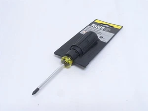 249493 New-No Box; Klein Tools 603-3 Phillips Head Driver #1; 3" Round Shank - Picture 1 of 5