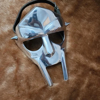 MF Doom злодей стальной лицо маска для косплея на Хэллоуин и лучший рождественский подарок - Изображение 1 из 4