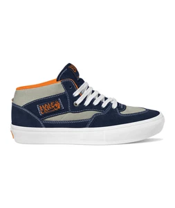 Vans Skate Half Cab Size 7 Navy Blue Smoke Orange VN0A5FCDY04 - Picture 1 of 16