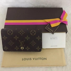 Louis Vuitton Monogram Porte Feuille Tresor Folded Wallet From Japan - Picture 1 of 10