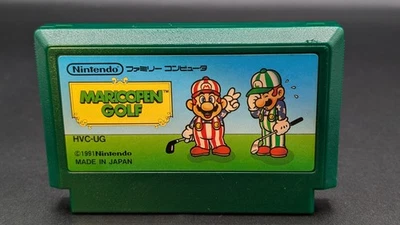 Mario Open Golf (Nintendo Famicom, 1987) Authentic Game Cartridge - Tested  - Image 1 of 3