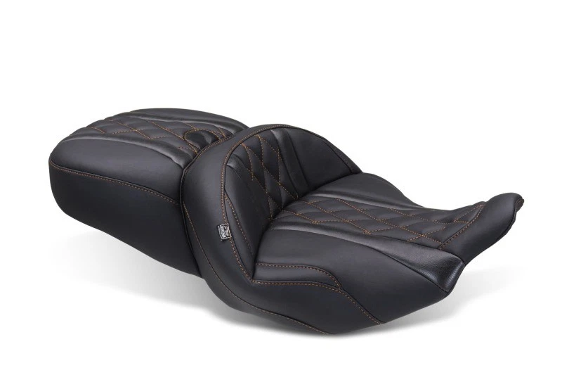 Asiento de motocicleta Mustang Super Touring para Harley CVO Road Glide 2023-2025 Foto 1 de 1