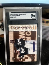 1995 Upper Deck Minor League Top Prospect One on One Michael Jordan #7