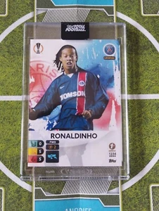 RONALDINHO 1st ed Topps Total Football 2022-23 #1234  PR: 36  PSG - Picture 1 of 2