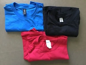 Gildan T-Shirts 3 Pack size M - Picture 1 of 1