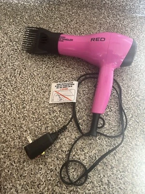 Red by Kiss 2000陶瓷脱毛器粉红色烘干机 — 第 1/2 张图片