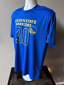 UNK NBA Golden State Warriors Stephen Curry #30 Basketball Jersey Shirt (L) Blue - Picture 1 of 6
