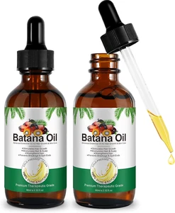 Olio Di Batana per La Crescita Dei Capelli, 2 X 60Ml Migliorare La Luminosità De - Foto 1 di 12