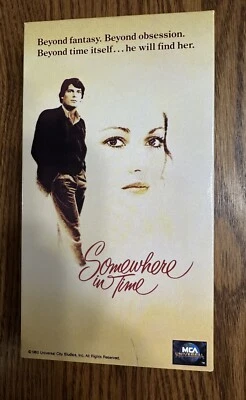 Somewhere in Time VHS Mackinac Island Grand Hotel Michigan Reeve Seymour Vintage - Image 1 of 4