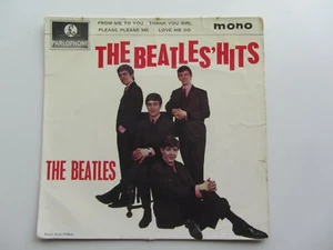 THE BEATLES ORIGINAL  1963  UK E P   THE BEATLES HITS     - Picture 1 of 6