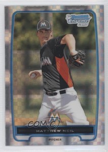 2012 Bowman Chrome Prospects Retail X-Fractor Matt Neil Matthew Neil #BCP219