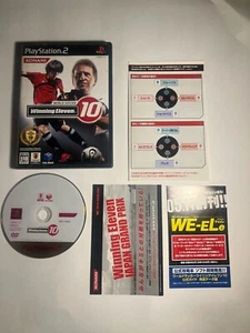 Japanese World Soccer Winning Eleven 10 (Sony PlayStation 2, 2006) PS2 Untested - Picture 1 of 6