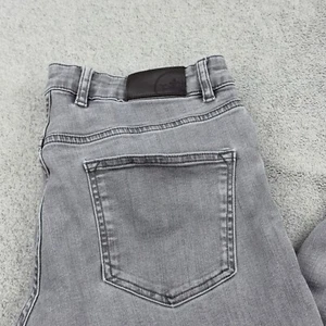Peter Millar Jeans Crown Crafted 34x32 Gray Gale Cotton Polyester MSRP $200 - Picture 1 of 12