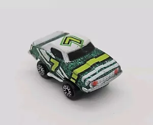 Micro Machines Galoob Chevrolet Camaro Green & White Sparkler #7 - Picture 1 of 6