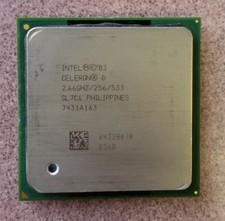 Intel Celeron D SL7C6 2.66ghz 256 533 Socket 478 CPU Processor