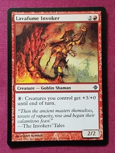 Magic The Gathering RISE OF THE ELDRAZI LAVAFUME INVOKER red card MTG - Bild 1 von 2