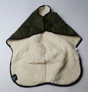 The Trendy Whippet Waterproof Fleece Greyhound Coat EJ3 Olive Green Large NWT - Picture 1 of 6