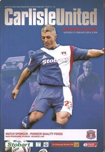 Carlisle United V Stockport County 21-2-2009 Football Programme League One - Picture 1 of 1