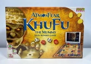 Atmosfear Khufu The Mummy DvD Board Game - Vivid Games 2005 - BRAND NEW & SEALED - Picture 1 of 3