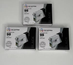 New LD INK CARTRIDGE - T0981 BLACK LD-T032120 - Picture 1 of 2