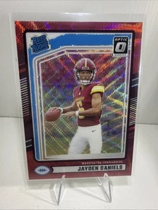Panini Donruss 2024 - Clasificado novato Jayden Daniels #389 vista previa óptica onda roja 🔥 - Imagen 1 de 7