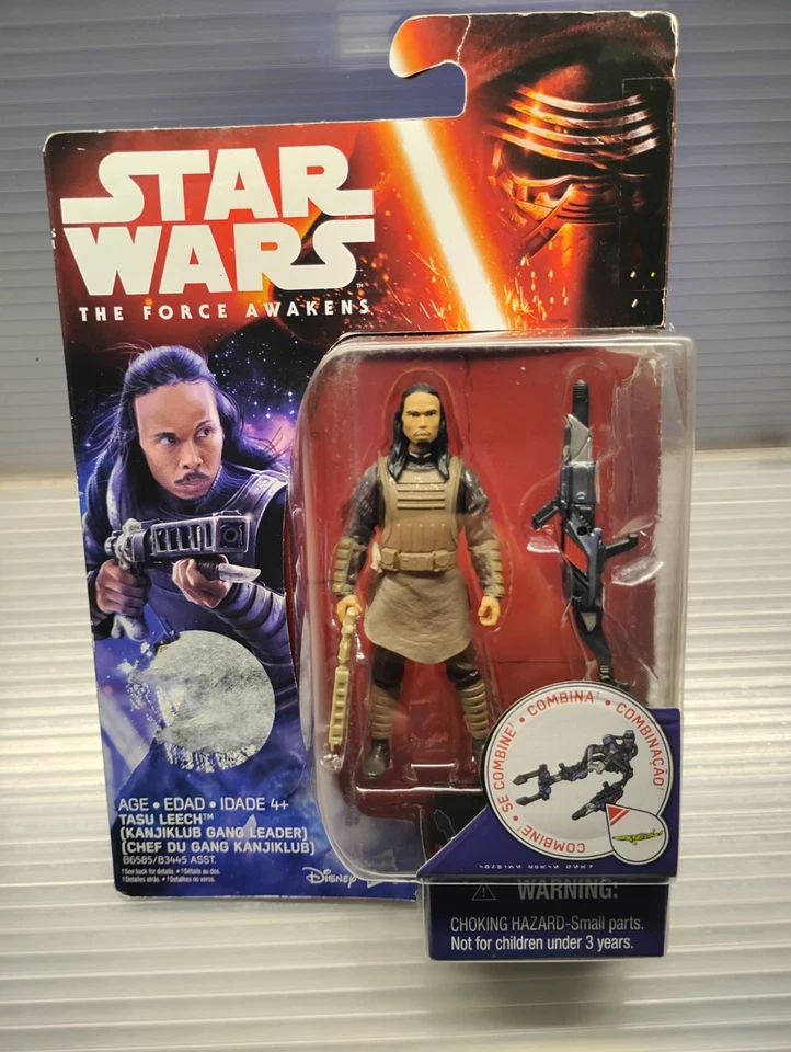 Figura de acción Hasbro Star Wars The Force Awakens Tasu Leech Foto 1 de 1