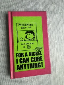vintage PEANUTS 1970 Lucy FOR A NICKEL I CAN CURE ANYTHING! Charles M. Schulz - Imagen 1 de 10
