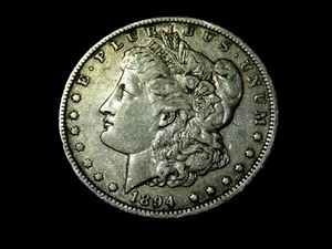 Better Date 1894-O XF Morgan Dollar K1 - Bild 1 von 2