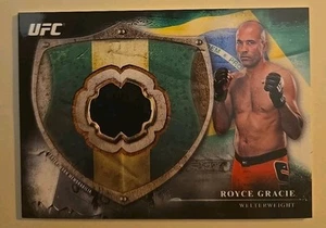 Royce Gracie 2014 Topps UFC Bloodlines Fighter Gear Relic Card Brazil #/208 🔥 - Picture 1 of 2