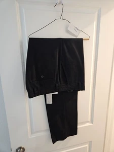 PANTALONE UOMO DOCKERS VESTIBILITÀ CLASSICA, COLORE NERO, TAGLIA 38X36, VESTIBILITÀ DRITTA, FLAT FRONT - Foto 1 di 19