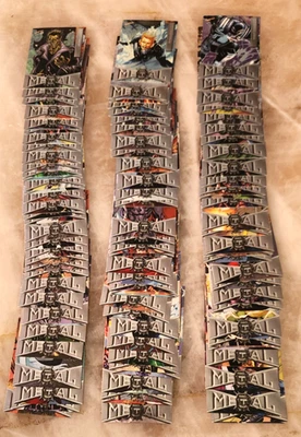 Skybox Marvel Metal Universe Spider-Man 2021 conjunto completo base baja (1-100) Foto 1 de 4