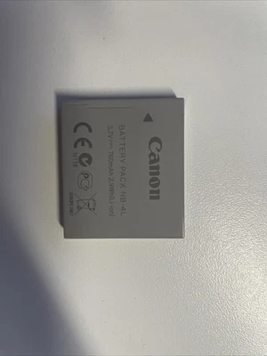 Original Canon Battery Pack NB-4L Kamera Akku 3.7V NB4L für Canon IXUS Kamera - Bild 1 von 2