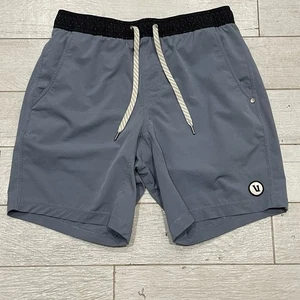 Vuori Shorts Mens Small Blue Kore Athletic Stretch Lined V302 - Picture 1 of 11