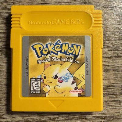 Pokémon Yellow 1st Print *New  Battery Game Boy Color Authentic Tested Works Exc - Image 1 of 4