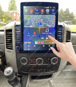 9.7" CarPlay Android 15.0 For 2006-2018 Mercedes Benz Sprinter Stereo Radio GPS - Picture 1 of 24