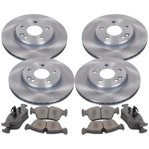 BREMBO Bremsscheiben belüftet vorne+hinten+Bremsbeläge für Nissan X-Trail T31 - Bild 1 von 9