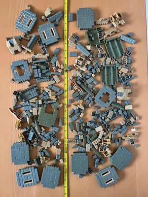 Lot of Mega Bloks King Arthur Castle Wall Parts Pieces Bricks Blocks - Image 1 of 2