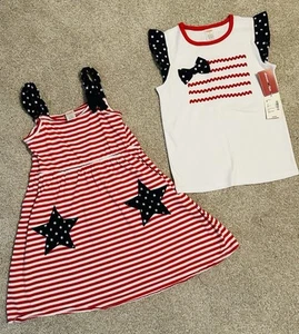 Gymboree Patriotic Dress And Shirt, Size 8 - Picture 1 of 2