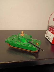 Original 1974 Matchbox Battle Kings K-103 Chieftain Tank w/ Modified Driver - Picture 1 of 5