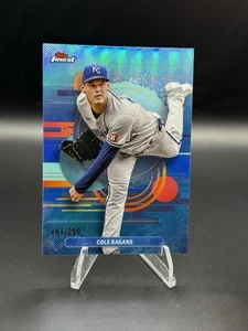 2025 Topps Finest #122 Cole Ragans Sky Blue Refractor /250 Uncommon Royals - Picture 1 of 3