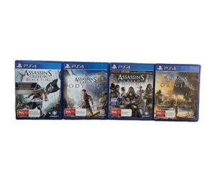 PS4 GAMES BUNDLE Assassin's Creed Lot ×4 - Picture 1 of 9