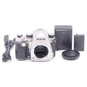 PENTAX Digital SLR Camera KP Body Silver - Picture 1 of 10